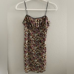 Forever 21 floral cami slip dress